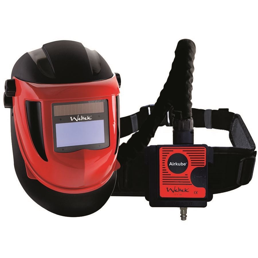 Navitek Welding Helmet with Airkube Supplied Air AES