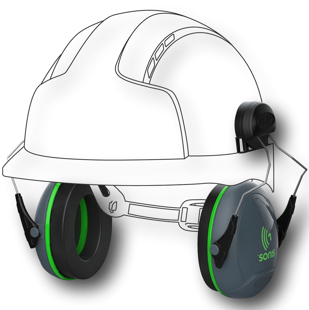 Helmet Mounted Ear Defenders AES