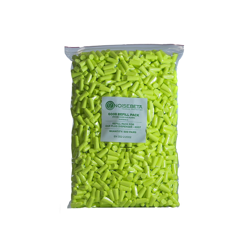 Foam Ear Plugs Refill Pack 500 Prs AES