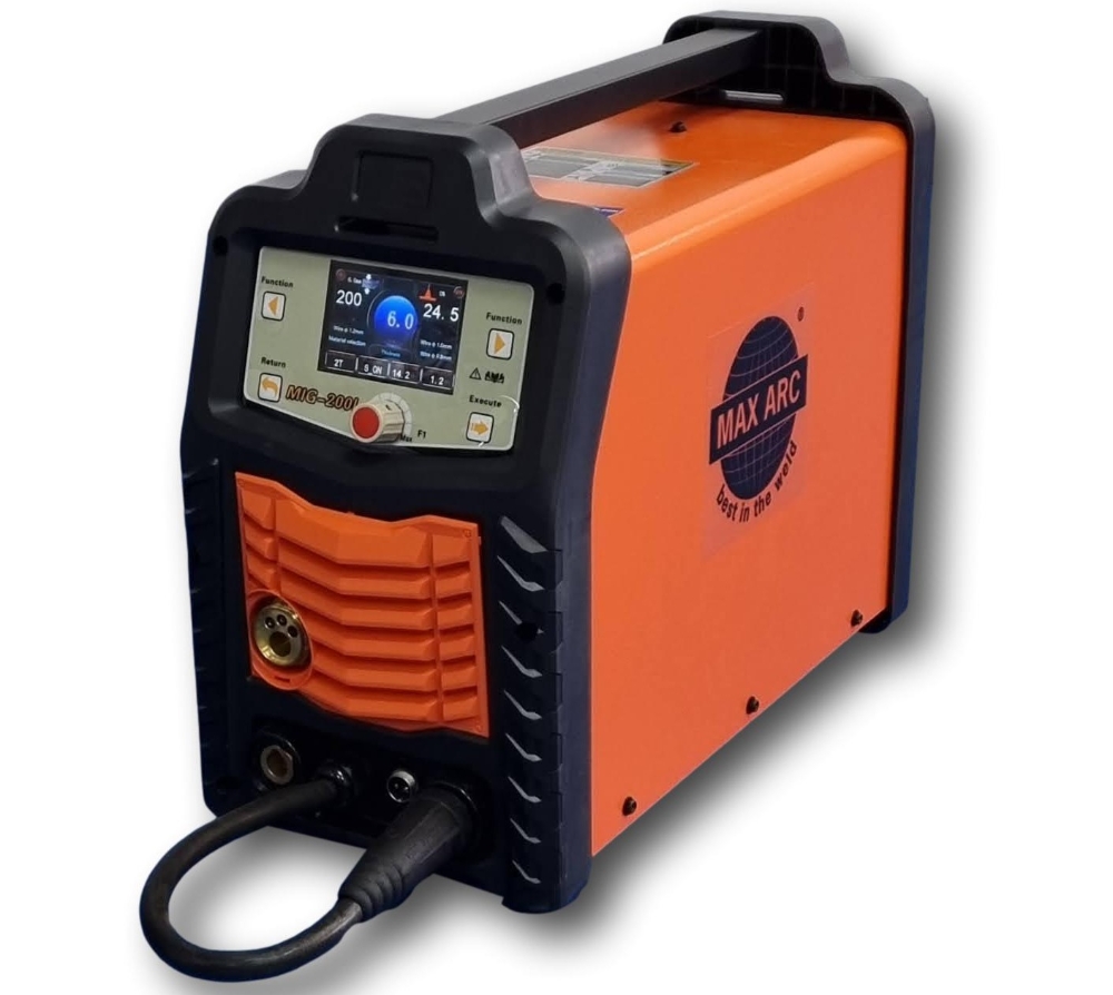 Single Phase Pulse MIG Welder with Gas Bottle Trolley AutoSensing