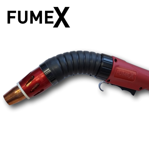 MW9100 240V Twin Motor with FumeX™ FX-450 Hybrid 4.57 Mtr Water-Cooled On-Torch Fume Extraction Package