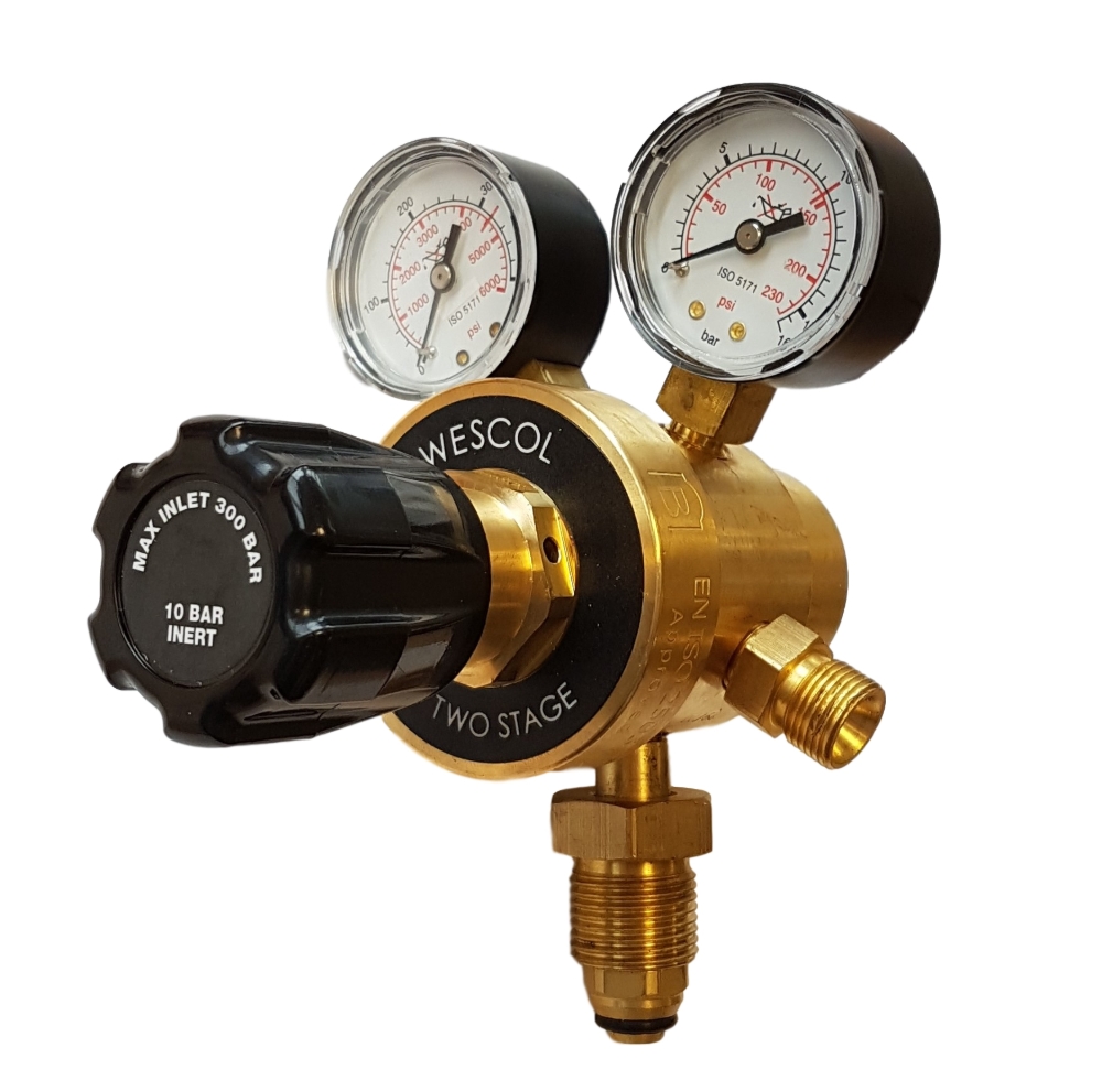 Helium MultiStage Gas Regulators AES