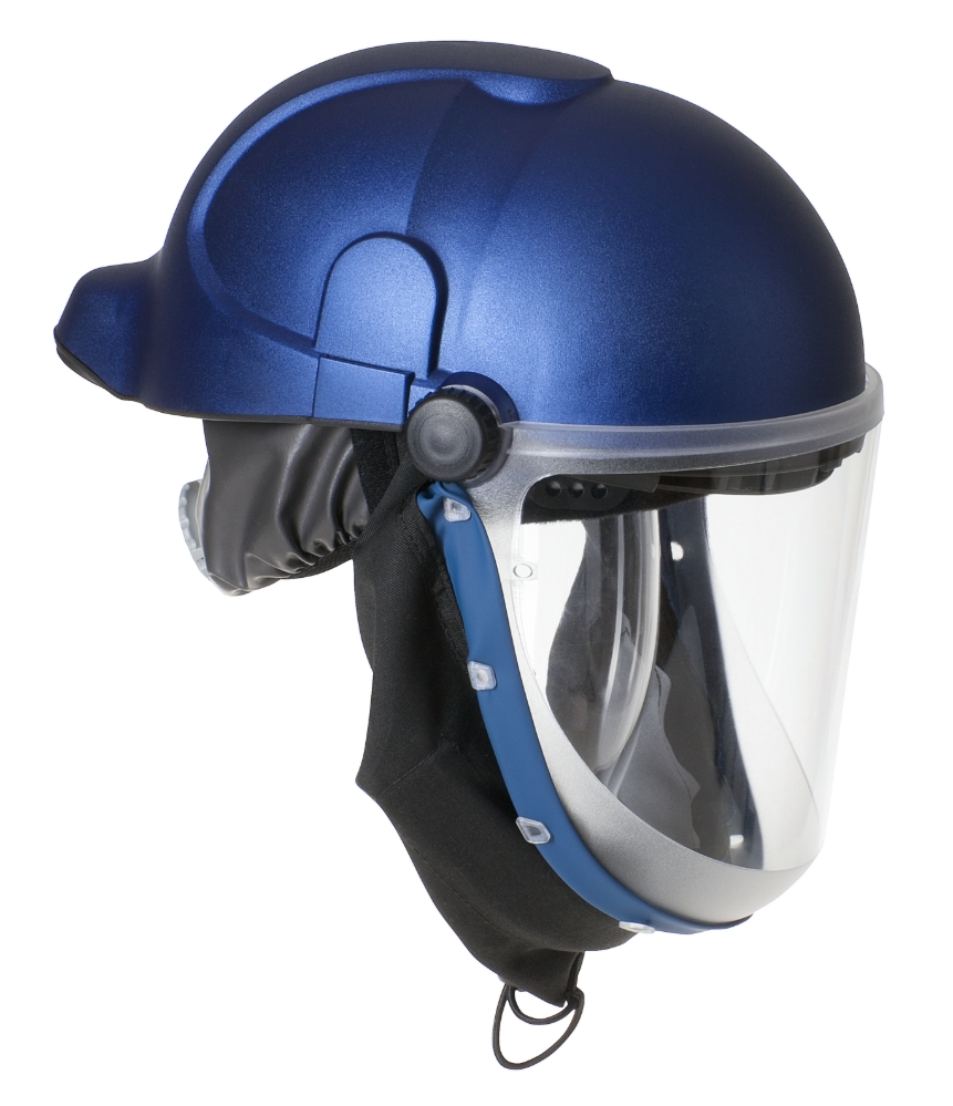 Battery Powered Air fed mask c/w Safety Helmet AES