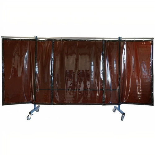 3 Panel Bronze Portable Welding Screen AES
