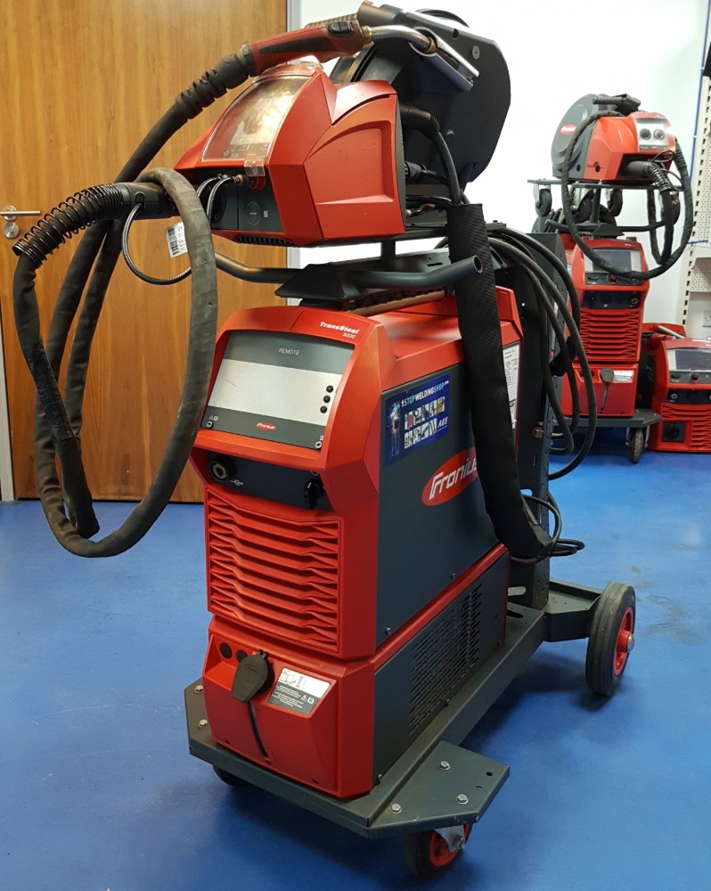 Fronius TransSteel 5000 Water Cooled Synergic MIG welder AES
