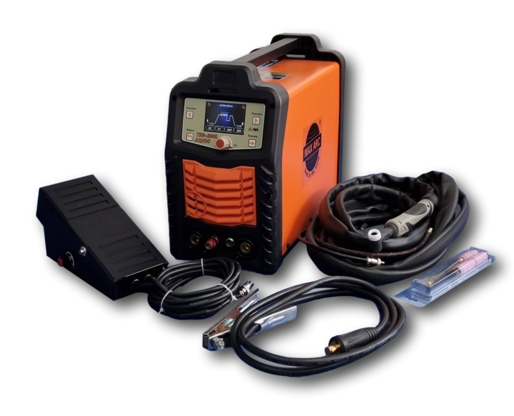 200 Amp AC DC TIG Welder with Foot Pedal AES